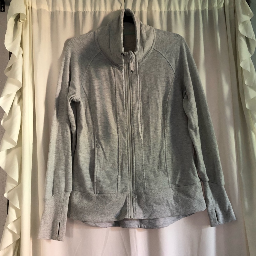 Mondetta “Cowl Neck” Zip-Up